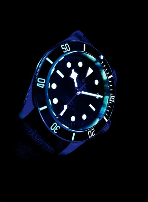 glowing watches in the dark.